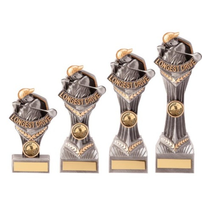 FALCON GOLF LONGEST DRIVE AWARD - 4 SIZES - 14CM TO 24CM